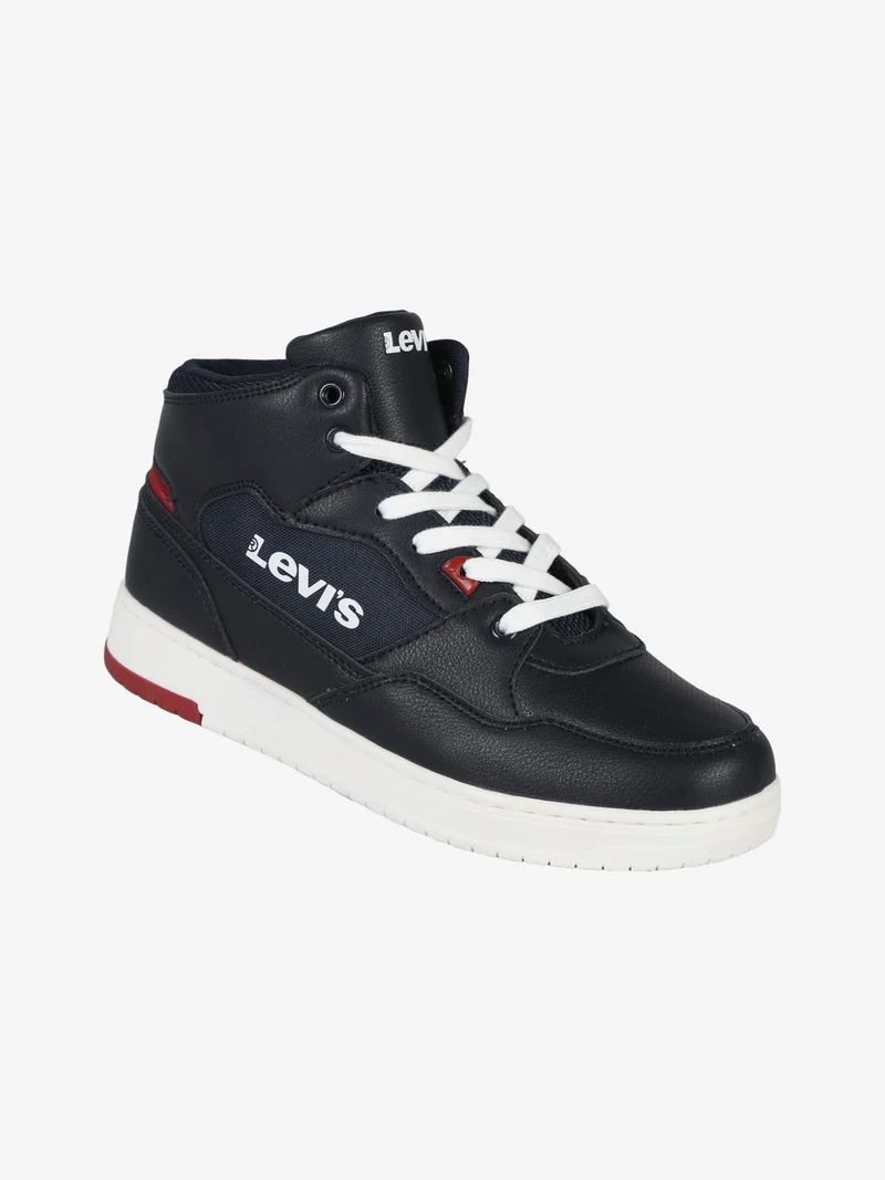 Block VIRV0013T - Sneakers alte da ragazzo bicolor - blu scuro