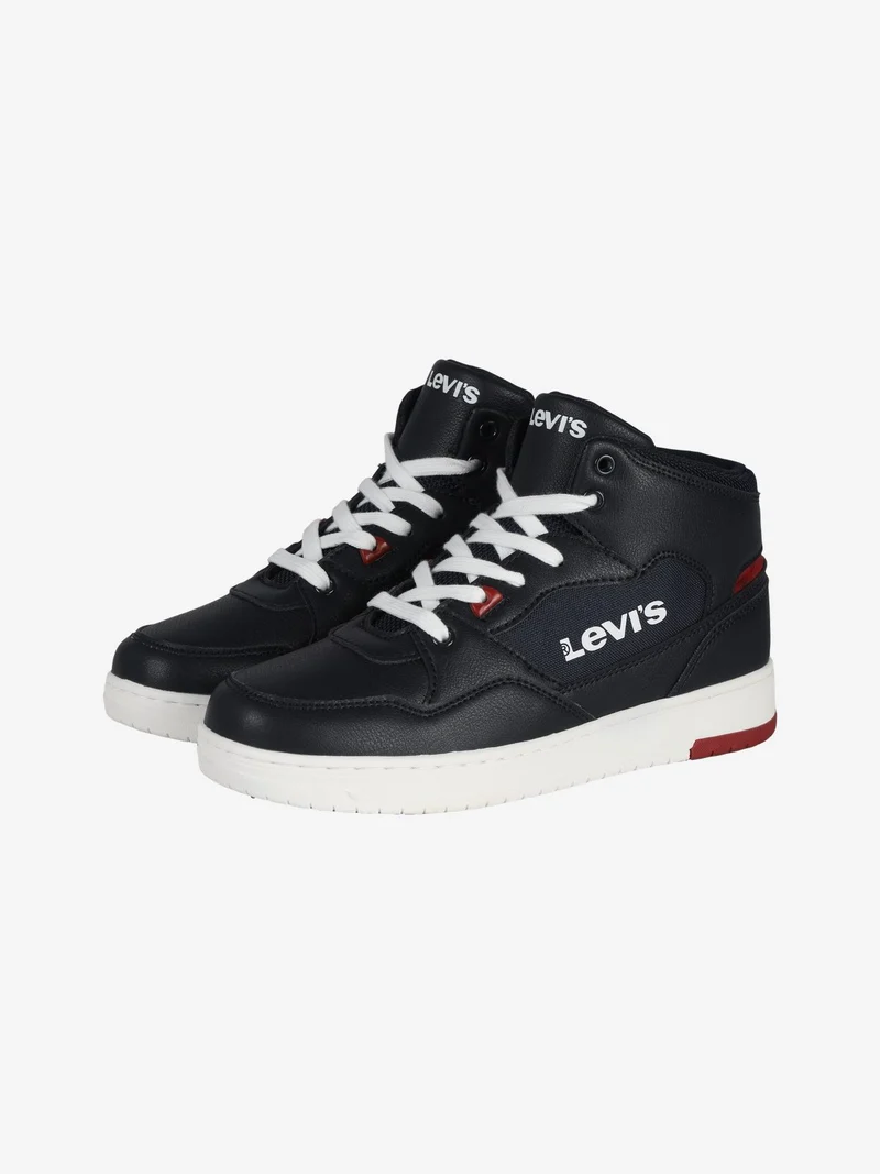 Block VIRV0013T - Sneakers alte da ragazzo bicolor - blu scuro