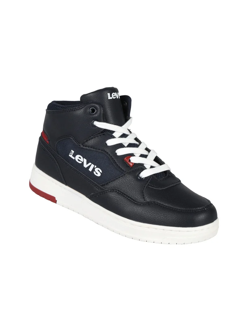 Block VIRV0013T - Sneakers alte da ragazzo bicolor - blu scuro