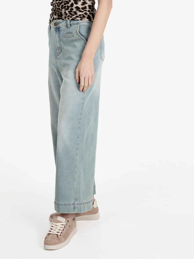 Jeans donna wide leg - jeans