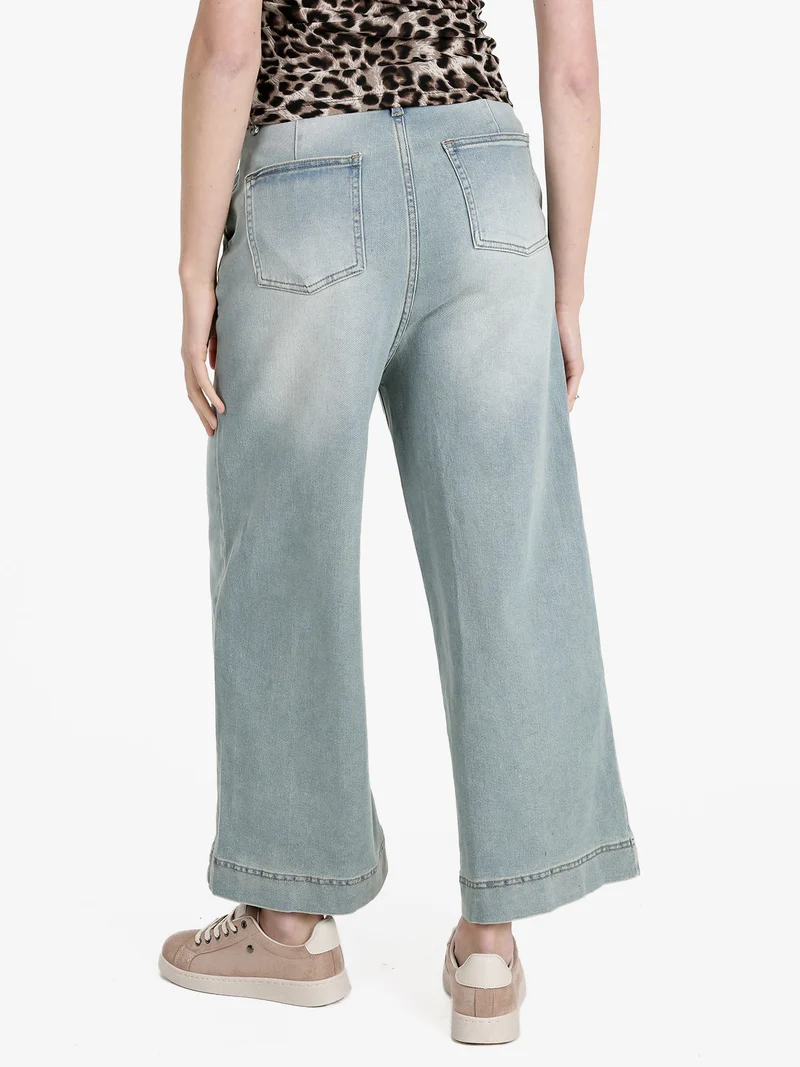 Jeans donna wide leg - jeans