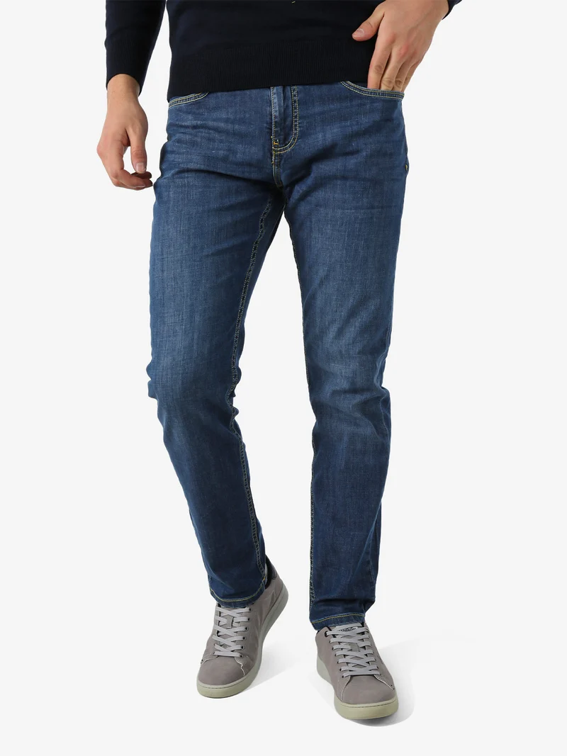 Jeans da uomo slim fit a vita bassa - jeans