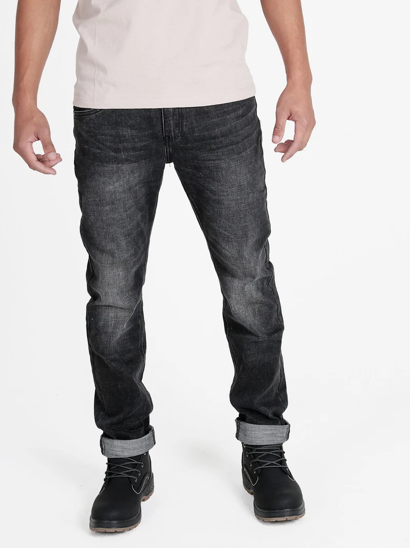 Jeans nero da uomo - grigio scuro