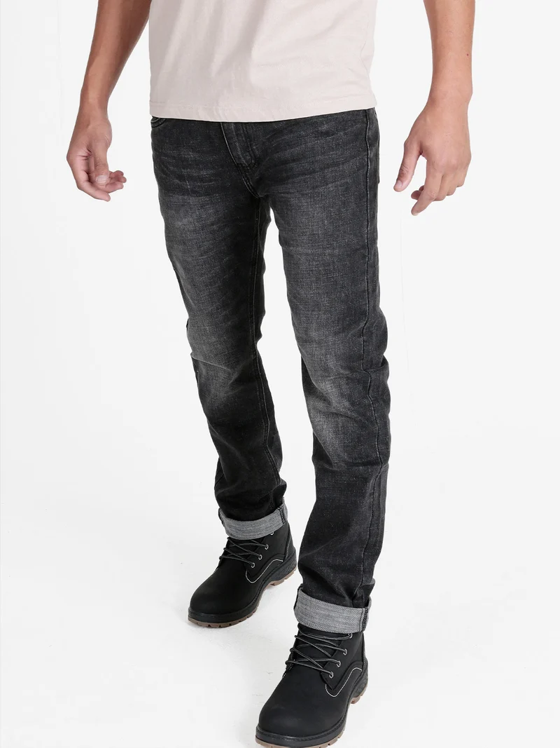 Jeans nero da uomo - grigio scuro