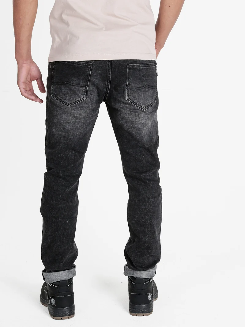 Jeans nero da uomo - grigio scuro