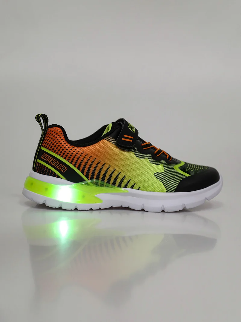 FLASH II Sneakers da bambino con luci - nero