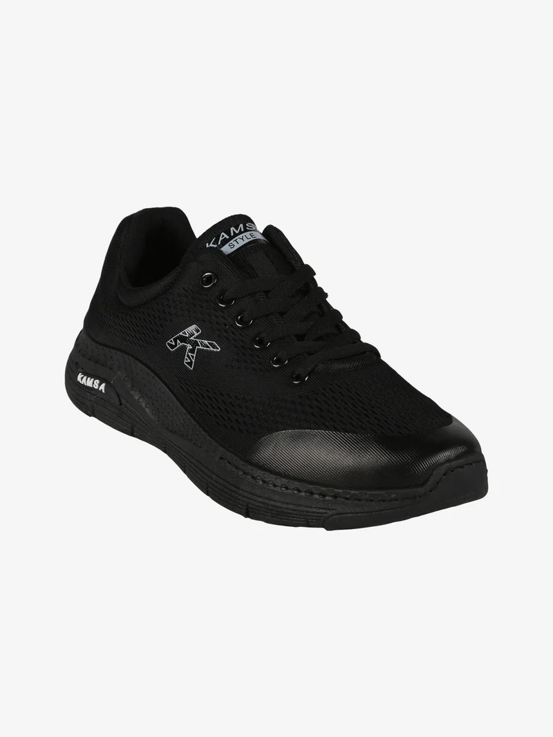 Sneakers sportive da uomo comfort fit - nero