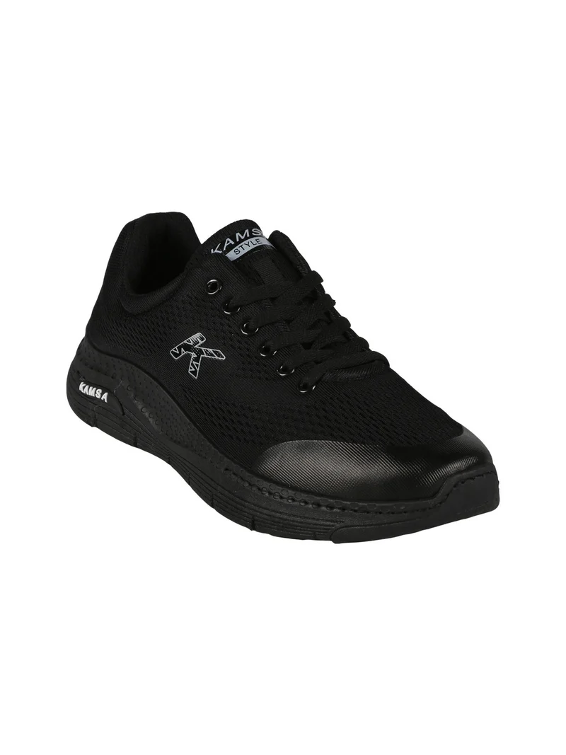 Sneakers sportive da uomo comfort fit - nero