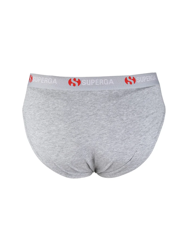 Slip da uomo in cotone tinta unita - grigio