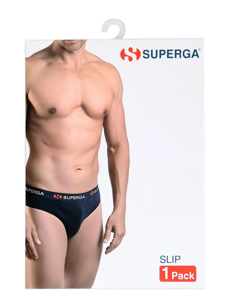 Slip da uomo in cotone tinta unita - grigio