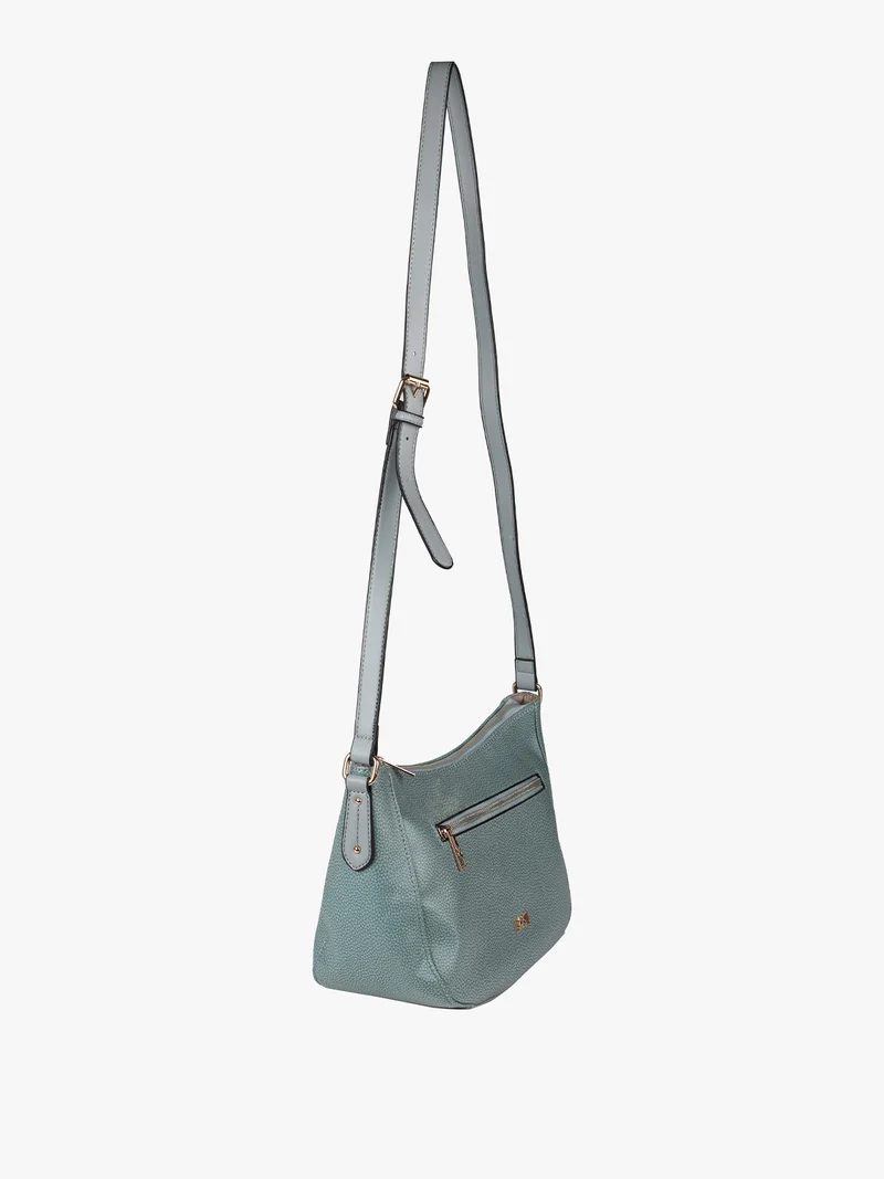 Borsa a tracolla da donna - azzurro