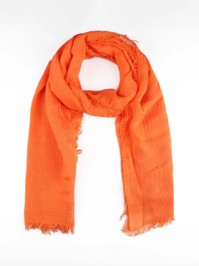Sciarpa leggera donna - arancione