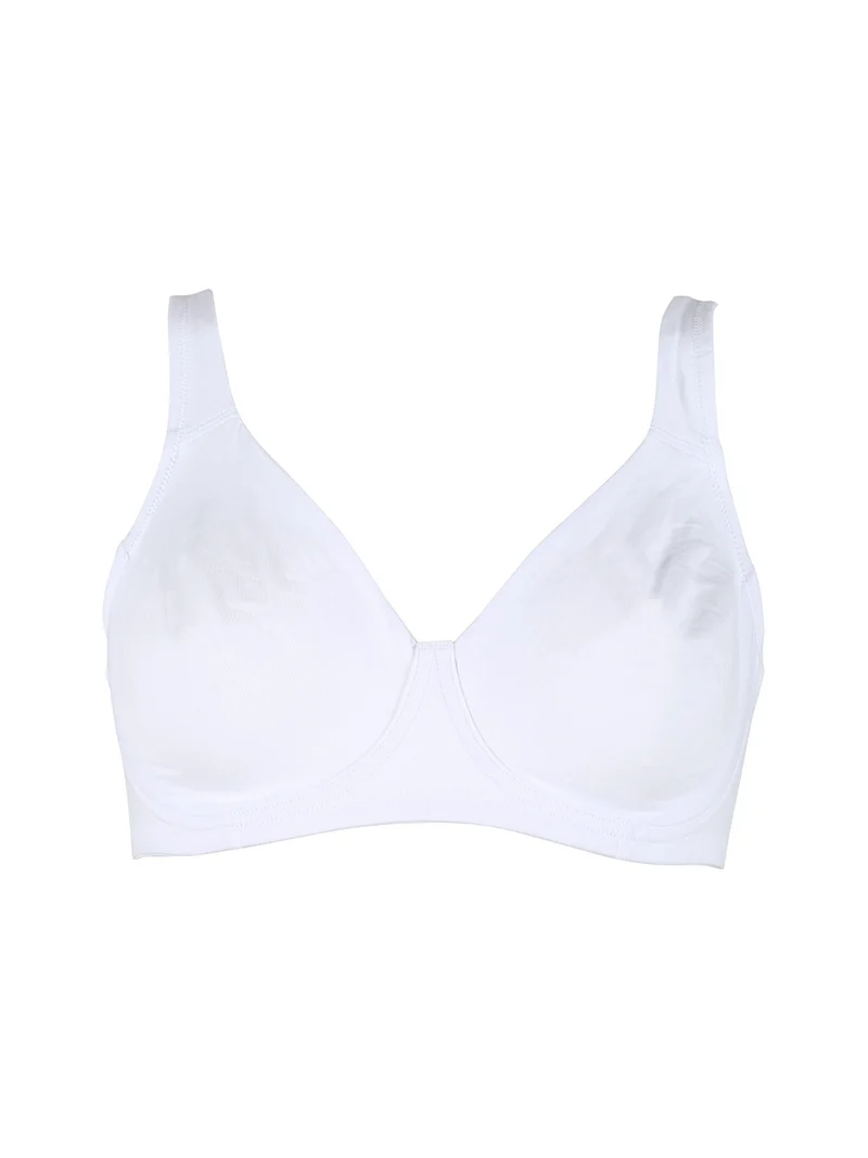 CLEO Reggiseno donna confort senza ferretto COPPA C - bianco