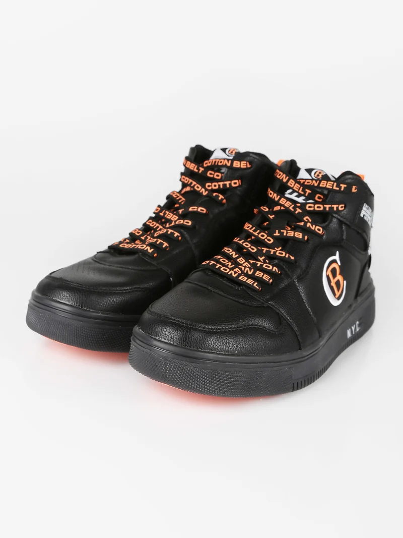 Sneakers alte da uomo - nero
