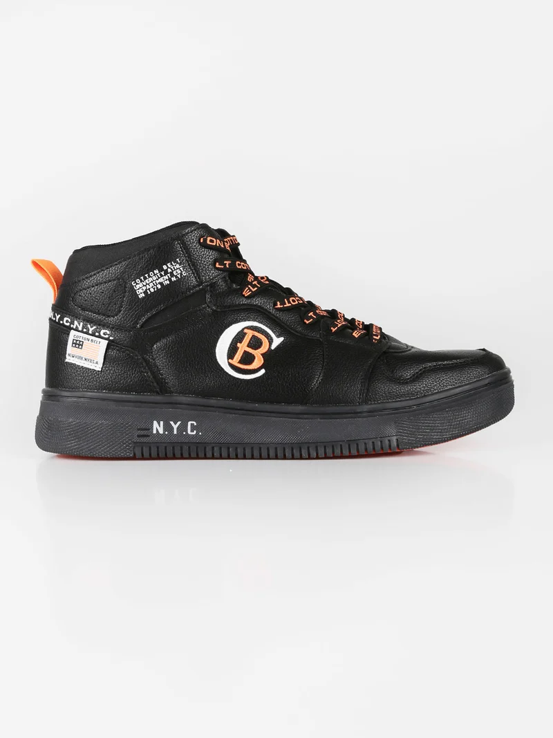 Sneakers alte da uomo - nero