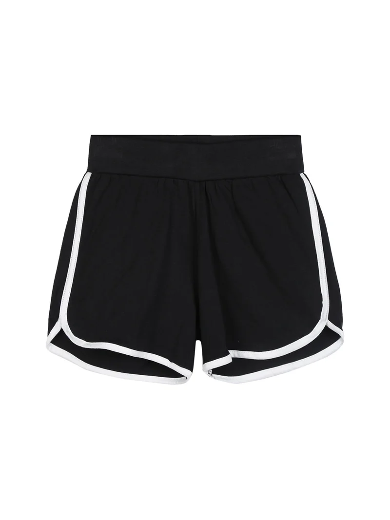 Completo corto sportivo 2 pezzi da bambina - bianco