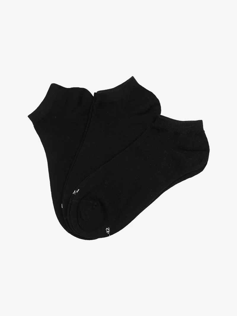Confezione da 3 paia di calze unisex - nero