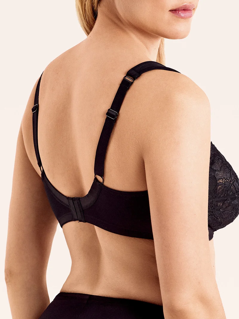 PAMELA Reggiseno sfoderato senza ferretto coppa C - nero
