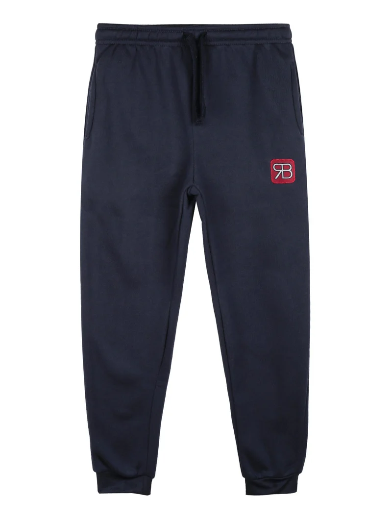 Pantaloni tuta da bambino felpati - rosso