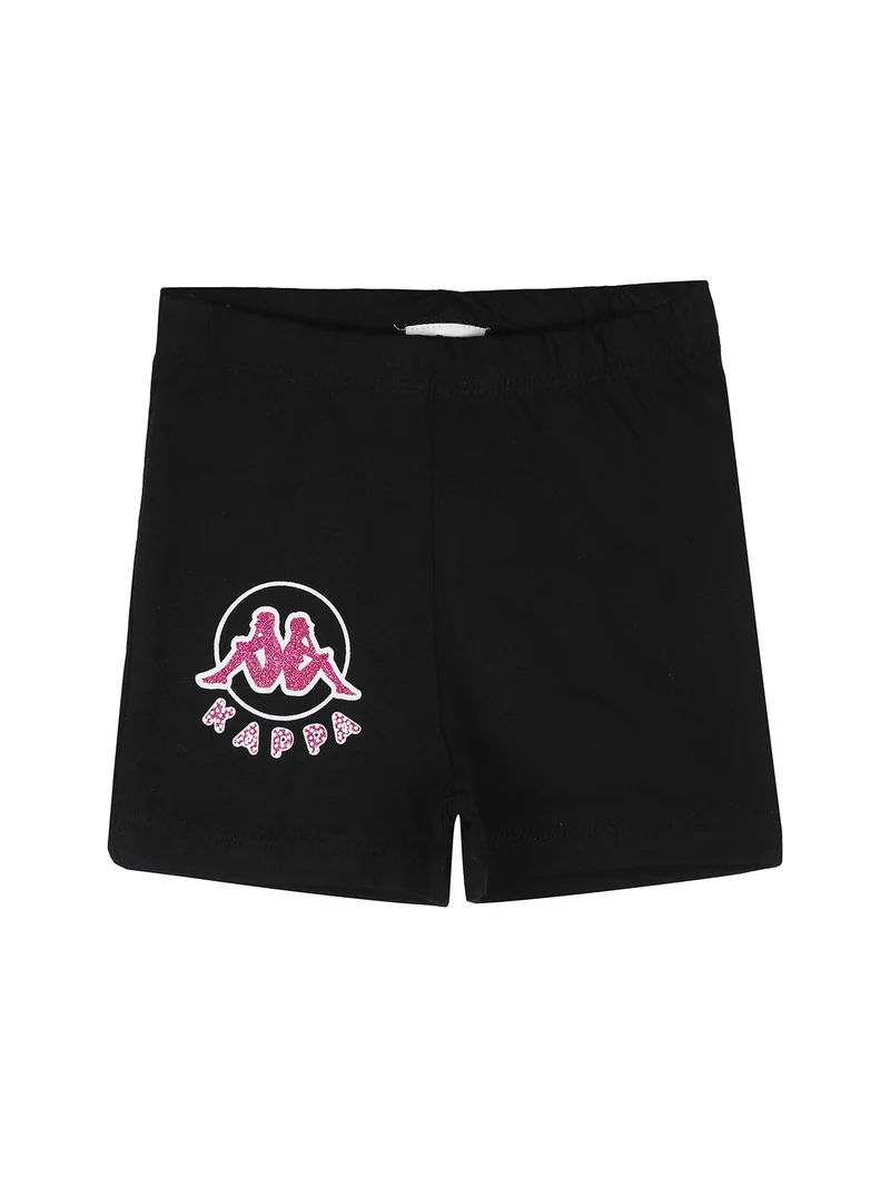 Completo corto da neonata 2 pezzi con t-shirt e shorts - fucsia