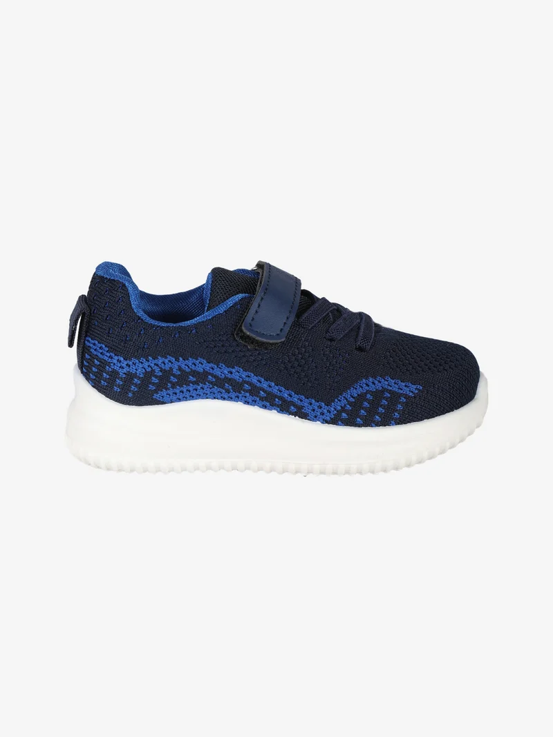 Sneakers da bambino con strappo - blu scuro