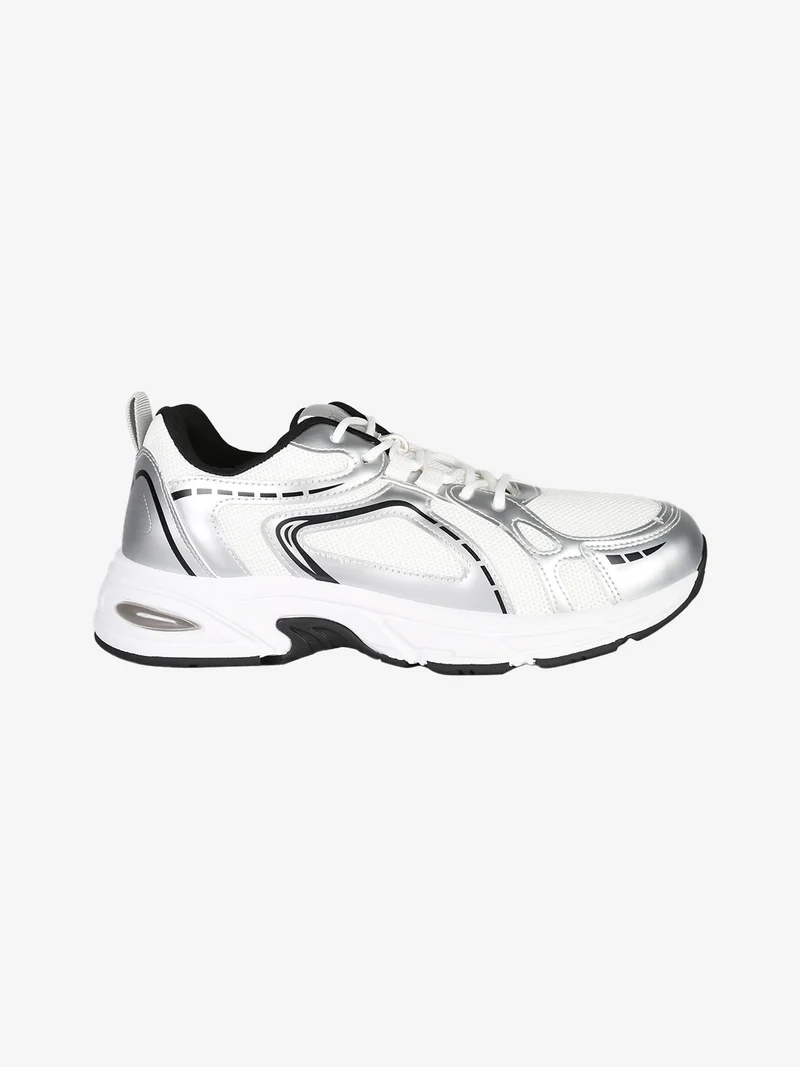 Sneakers sportive da uomo - argento
