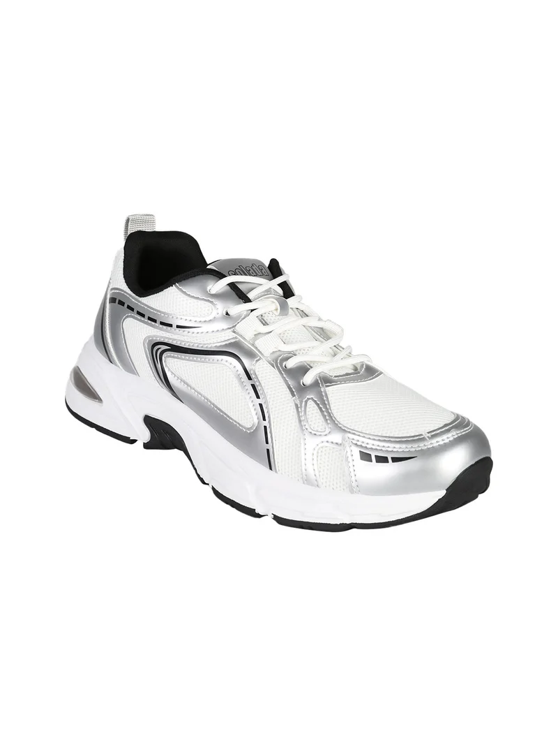 Sneakers sportive da uomo - argento