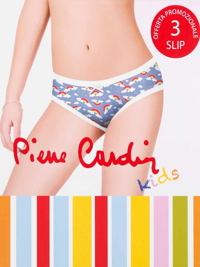 Slip da bambina confezione 3 pezzi - assortito