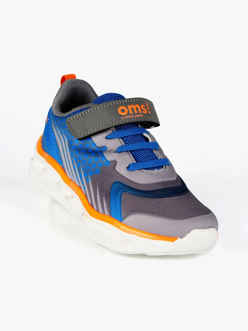 Scarpe sportive da bambino con luci - blu
