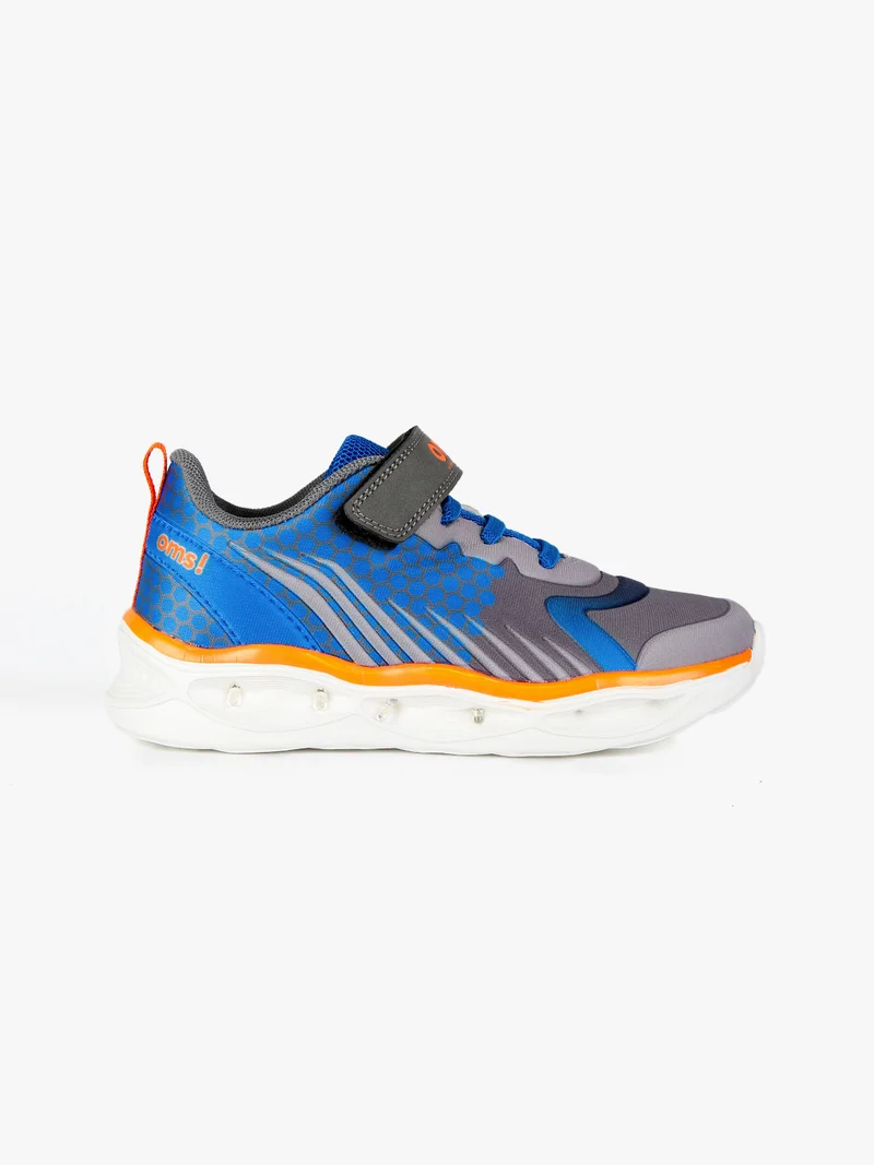 Scarpe sportive da bambino con luci - blu