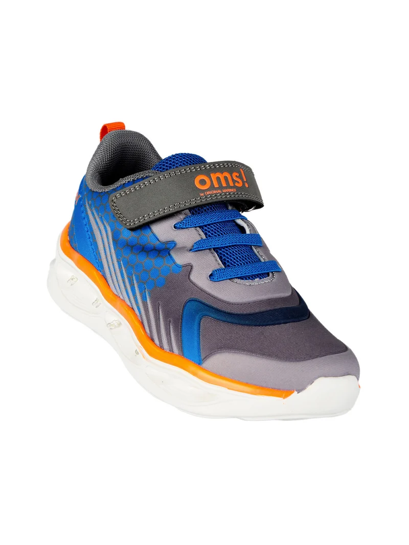 Scarpe sportive da bambino con luci - blu