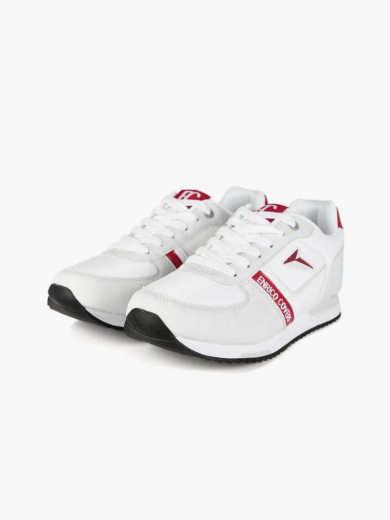 Sneakers stringate da uomo - grigio chiaro