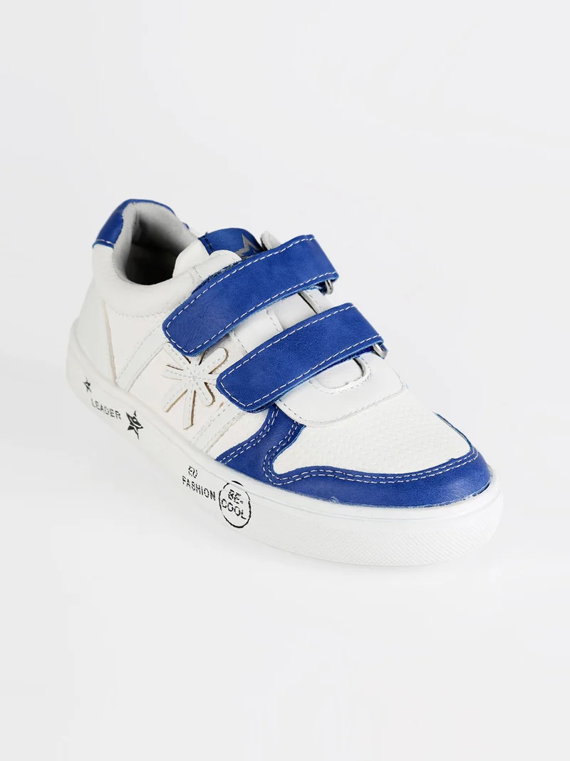 Sneakers ragazzo con strappi GD8005 - bianco