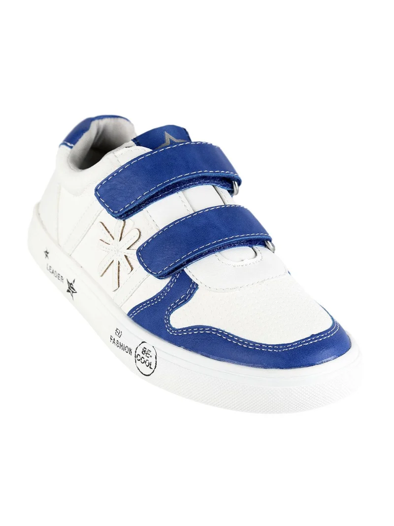 Sneakers ragazzo con strappi GD8005 - bianco