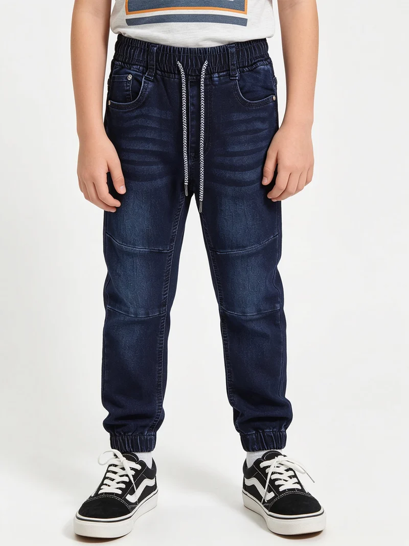 Pantaloni da bambino effetto jeans - jeans