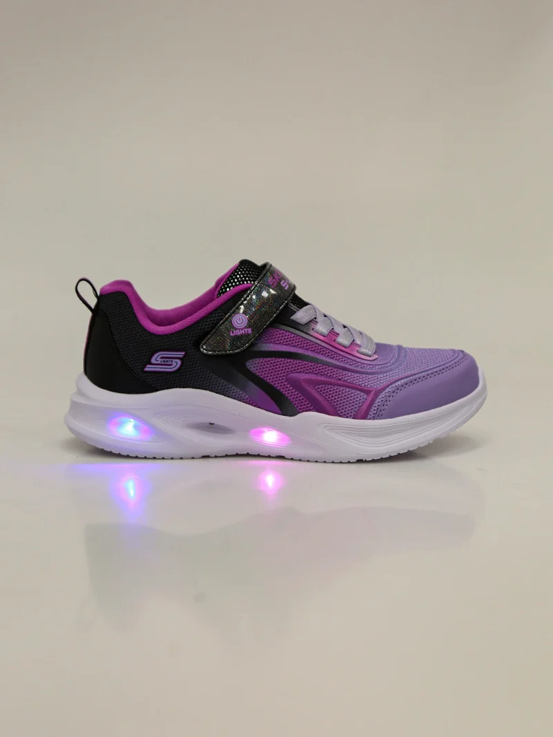 S-LIGHTS COLOR BREEZE Sneakers sportive da ragazza con luci - lilla