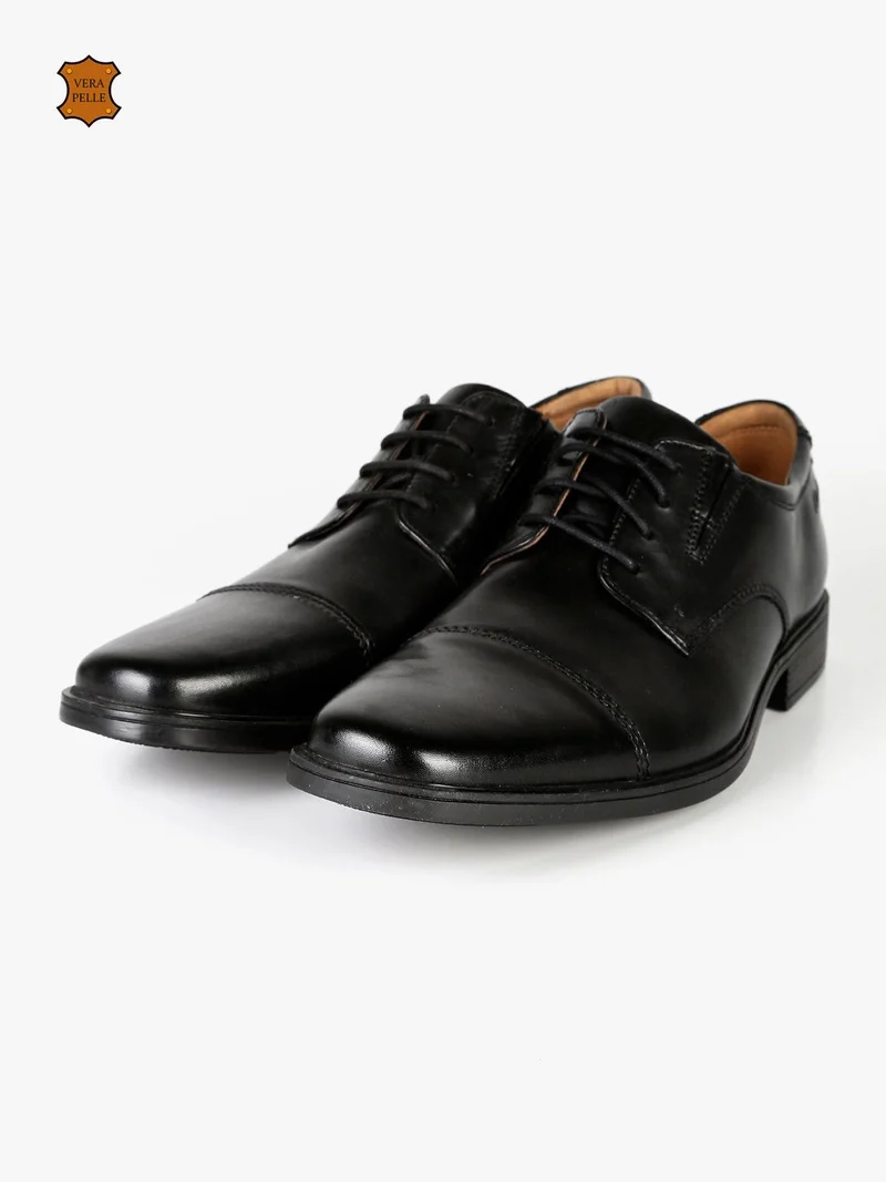 Tilden Cap Scarpe uomo eleganti in pelle - nero