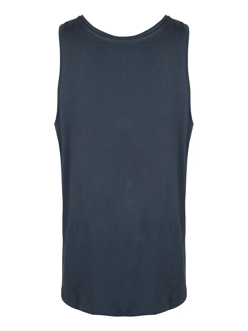 Canotta sportiva uomo - blu scuro