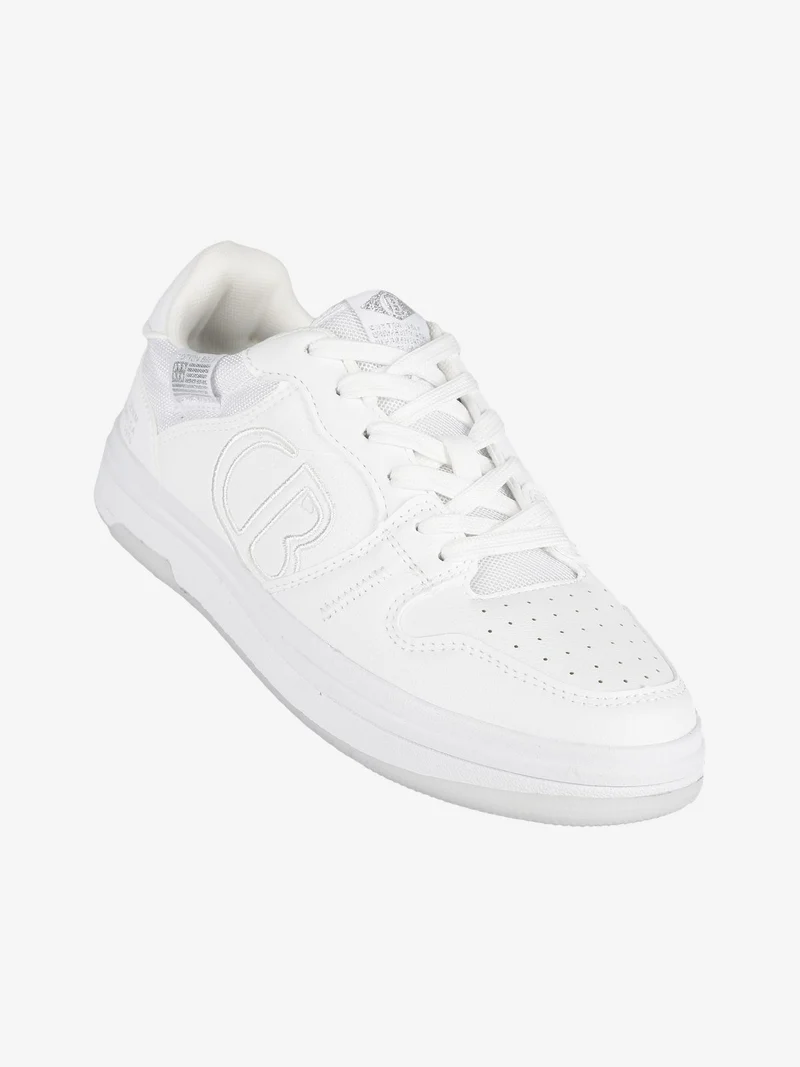Sneakers stringata donna - bianco