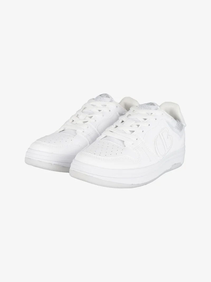 Sneakers stringata donna - bianco