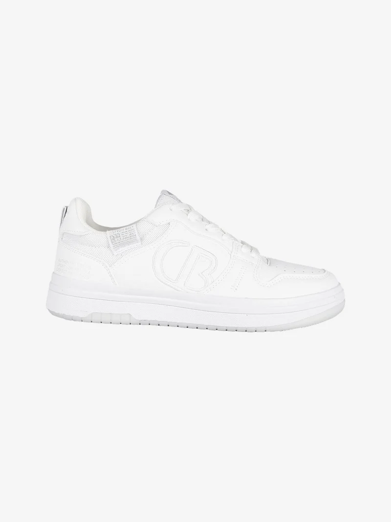 Sneakers stringata donna - bianco