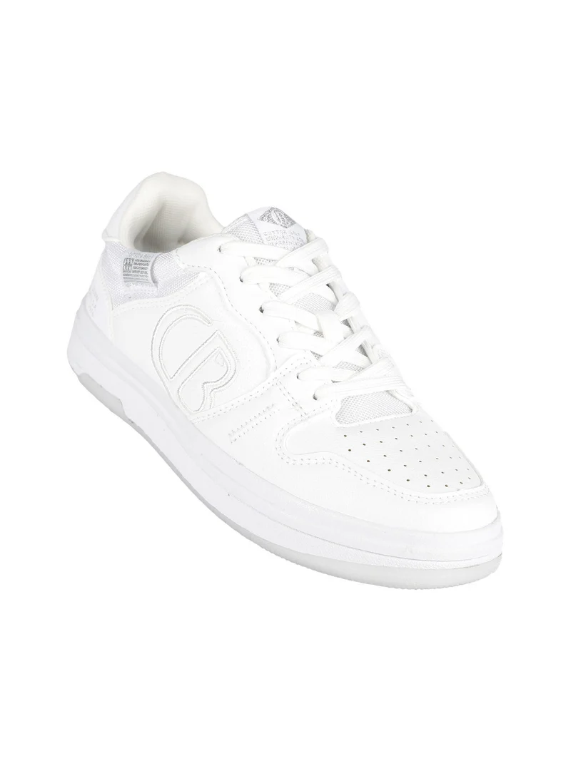 Sneakers stringata donna - bianco