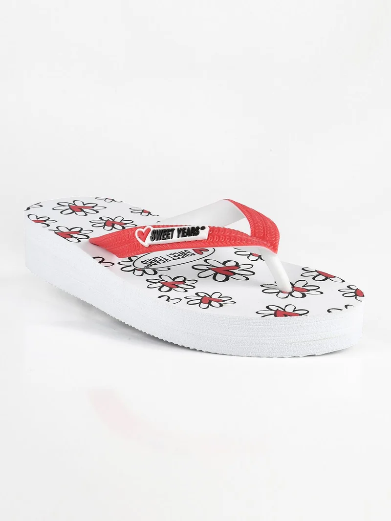 Infradito mare da bambina - bianco