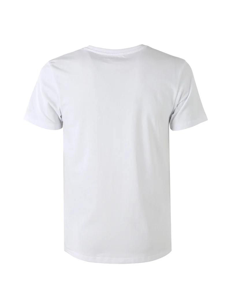 T-shirt intima da uomo in cotone bielastico - bianco