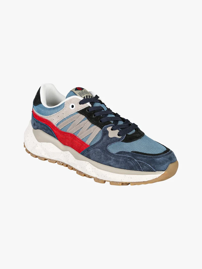 Sneakers da uomo stringate - blu scuro