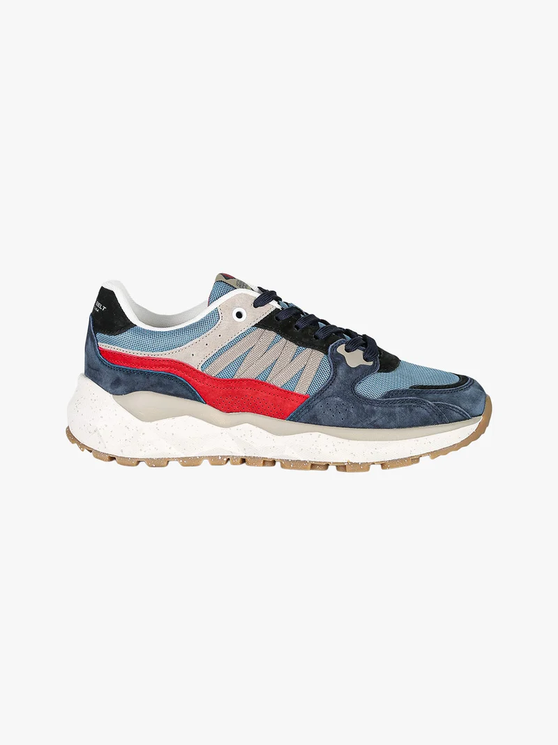 Sneakers da uomo stringate - blu scuro