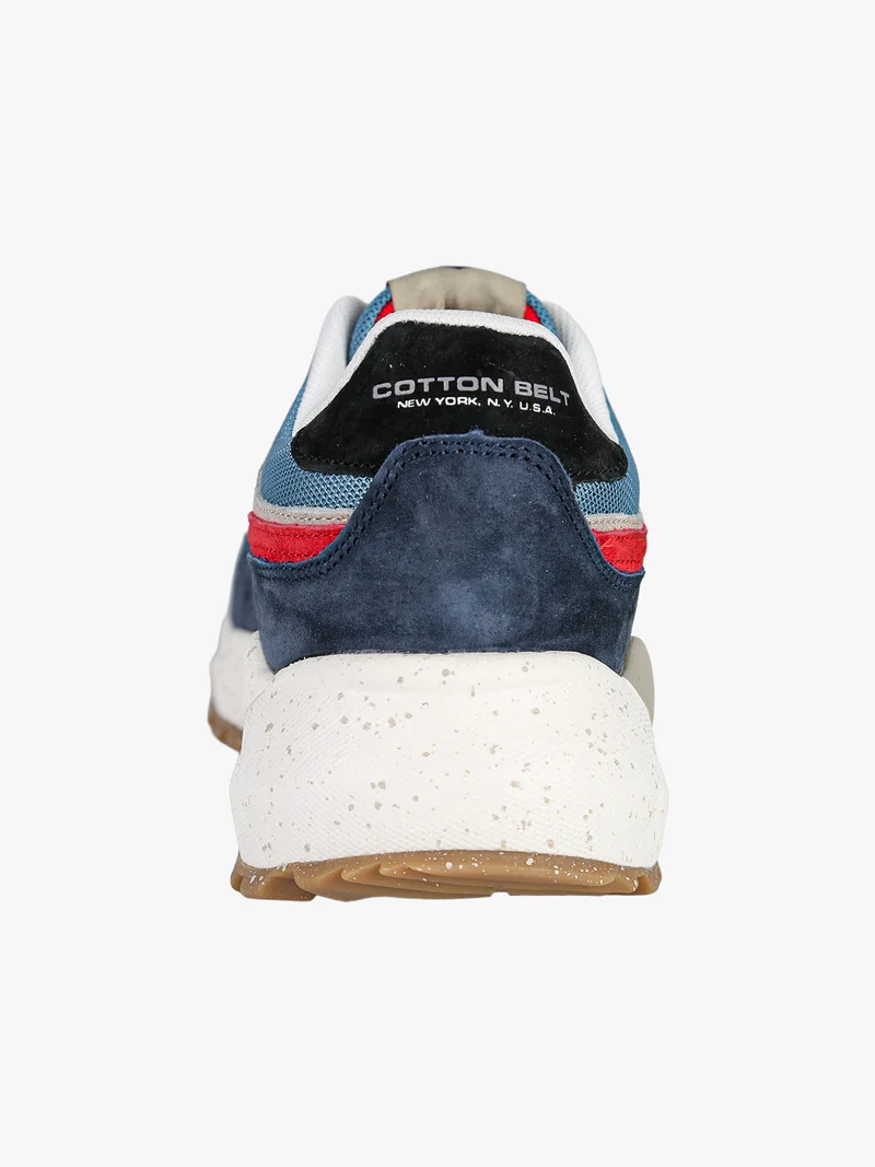 Sneakers da uomo stringate - blu scuro