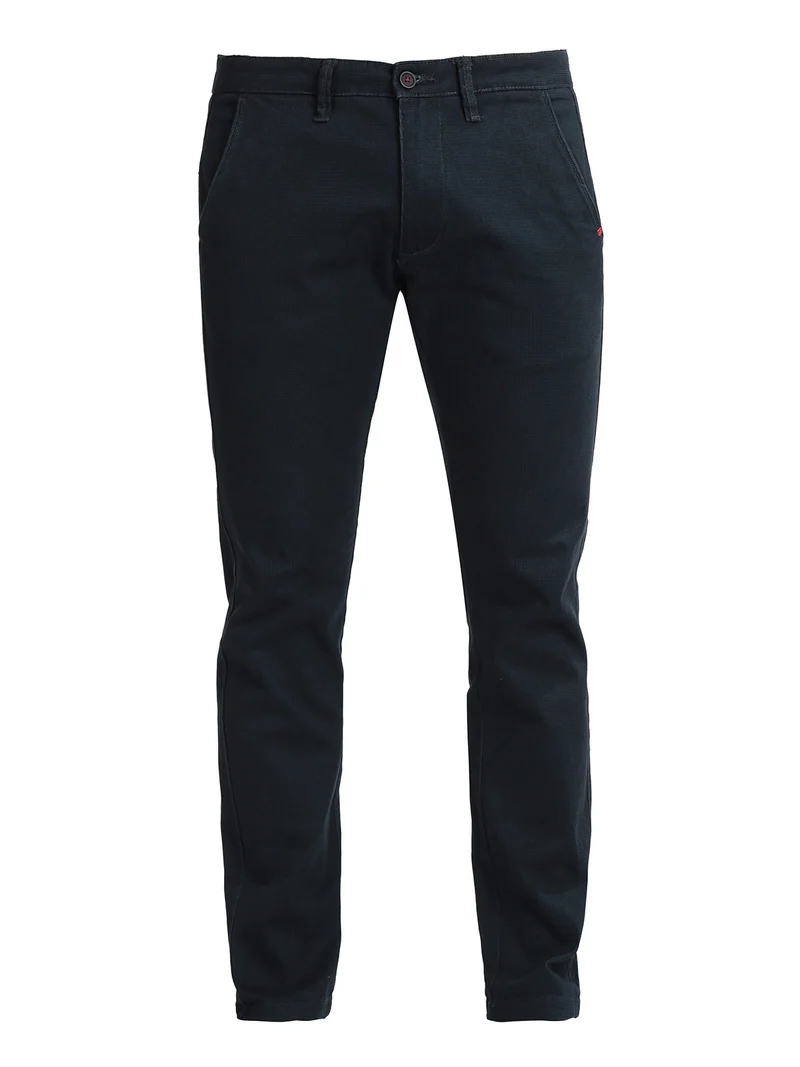 Pantaloni casual da uomo - blu