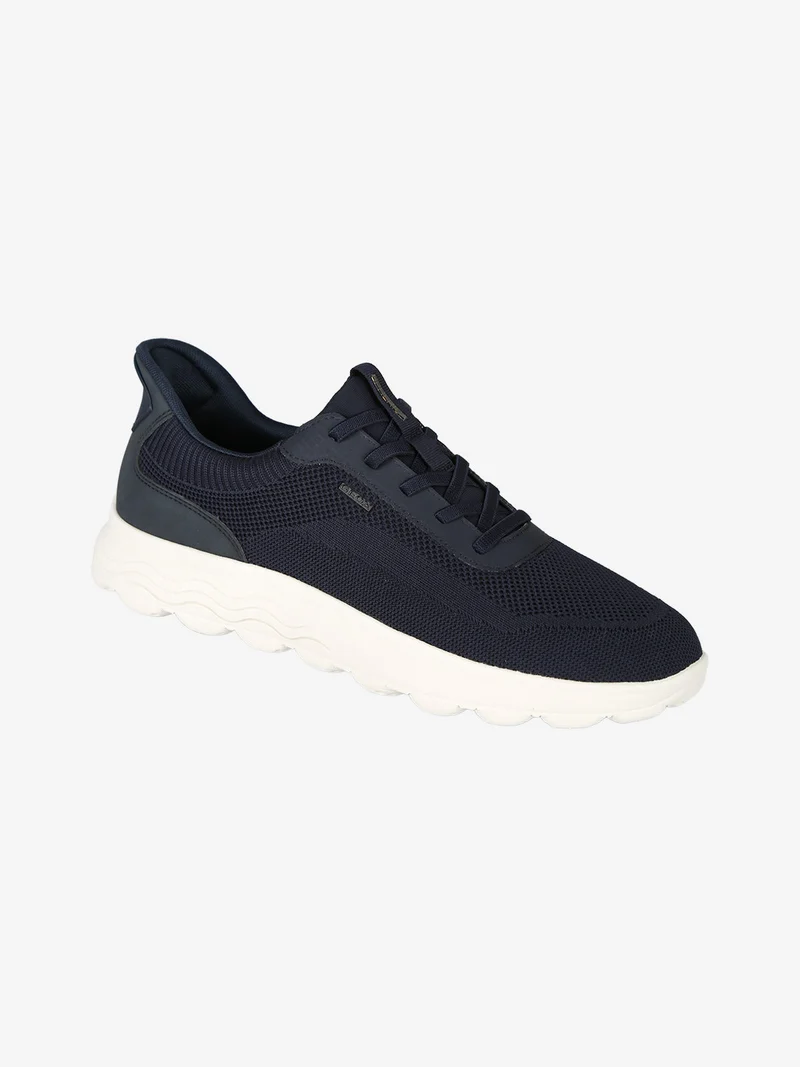 SPHERICA PLUS Sneakers uomo con lacci elastici - blu scuro