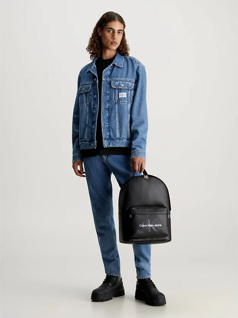 Monogram Soft Campus Bp40 Zaino unisex nero